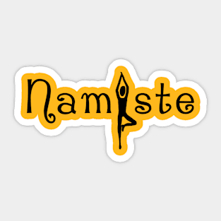 Namaste Sticker